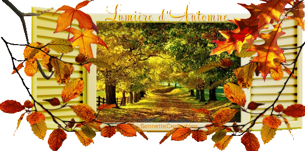 Résultat de recherche d'images pour "images animée paysages d' automne"
